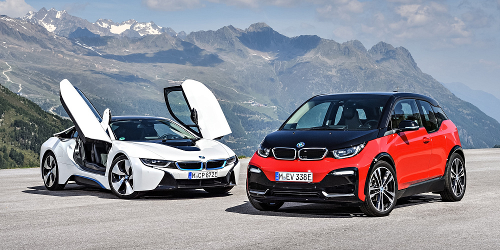 Как устроены электромобиль BMW i3 и гибрид BMW i8